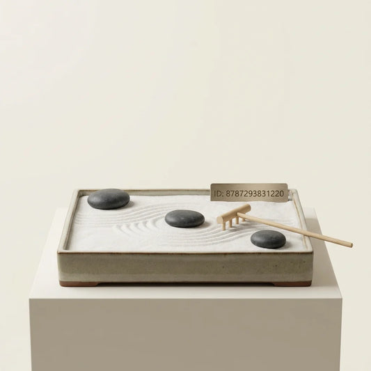 WILL LUCK Infinite Calm Mini Zen Garden | 须弥山水 · 桌面枯山水
